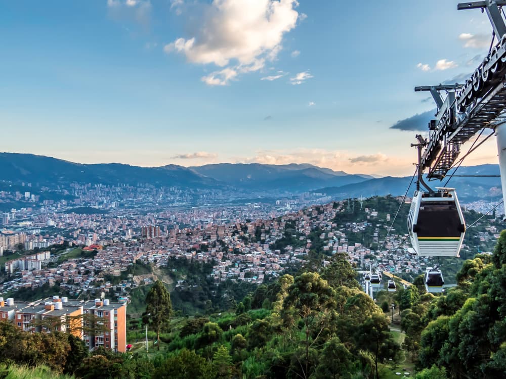 Medellin e i suoi quartieri popolari